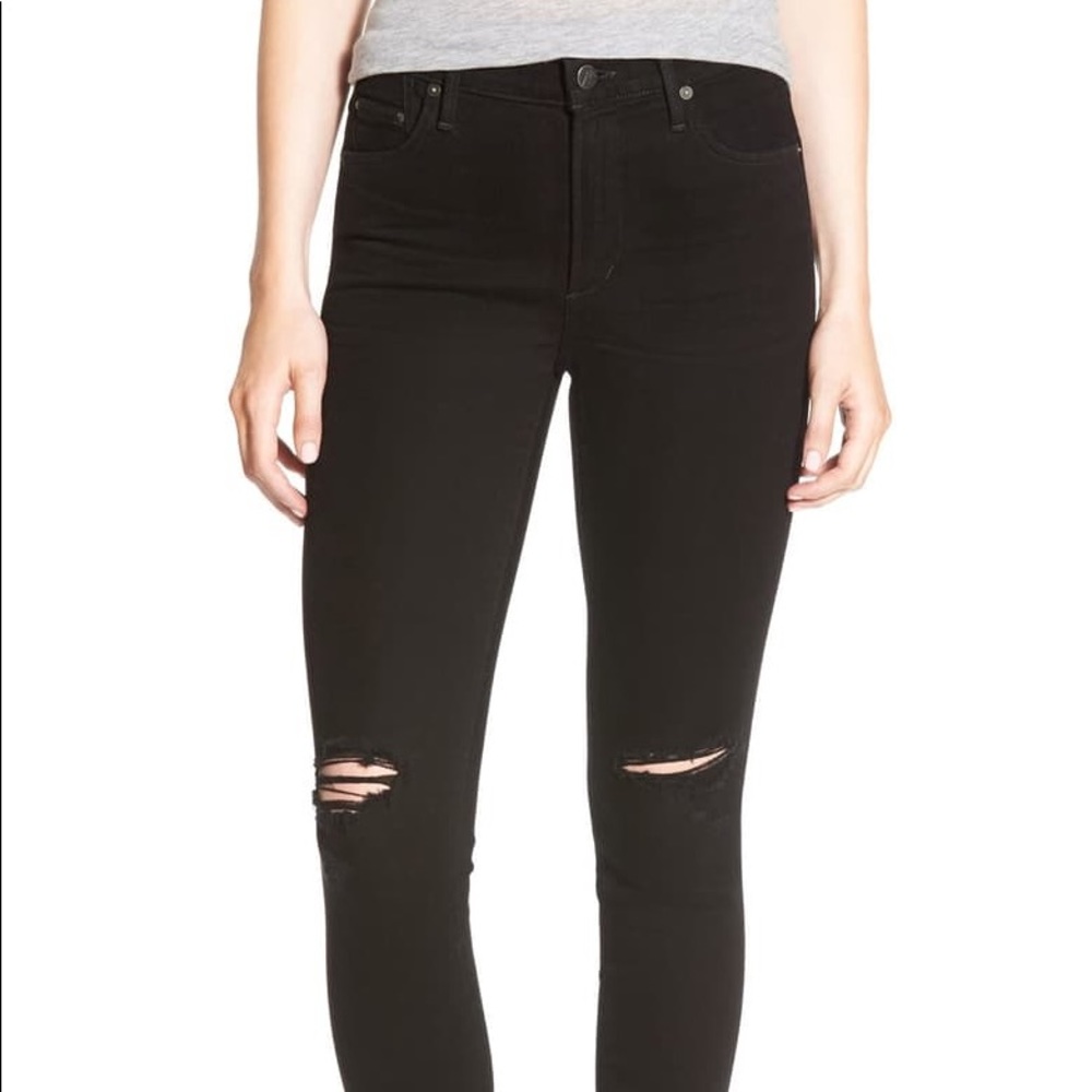 Citizens of Humanity Rocket Black Skinny Jeans